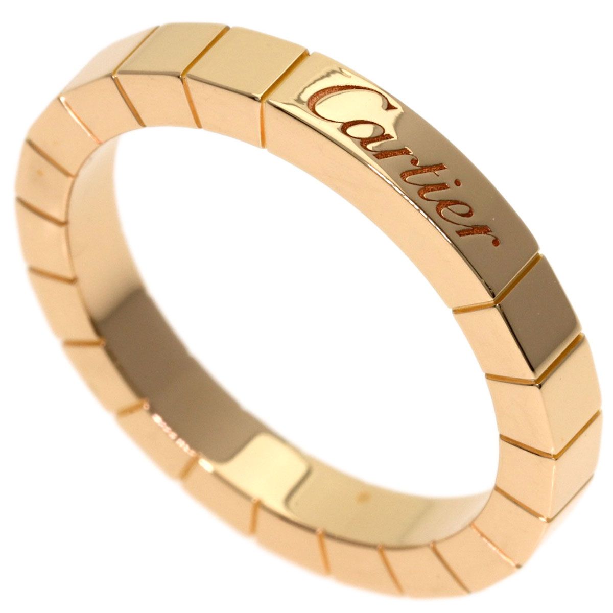 Cartier Lanier 54 Ring 18k Pink Gold