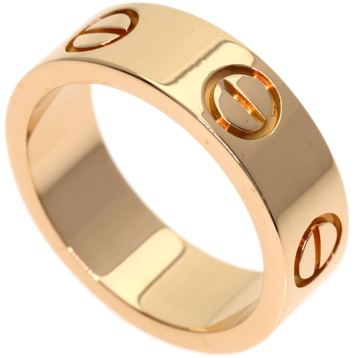 Cartier Love Ring 47 18k Pink Gold