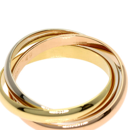 Cartier Trinity XS 49 Ring 18k Yellow Gold 18k Pink White — view 4