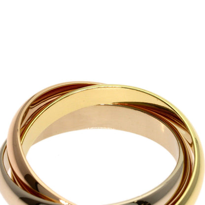 Cartier Trinity 54 Ring 18k Yellow Gold 18k Pink White — view 7
