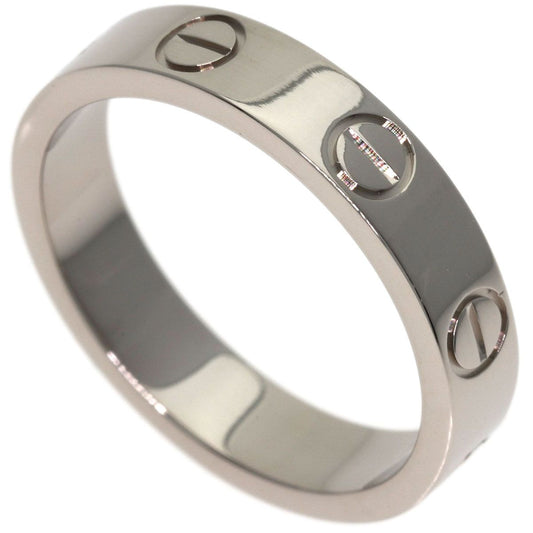 Cartier Love Ring 48 18k White Gold