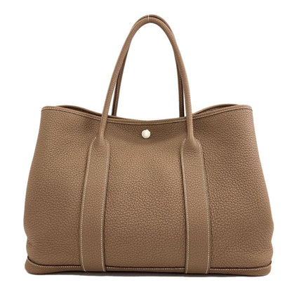 Hermes Garden Party PM Etoupe Silver Tote Negonda — view 2