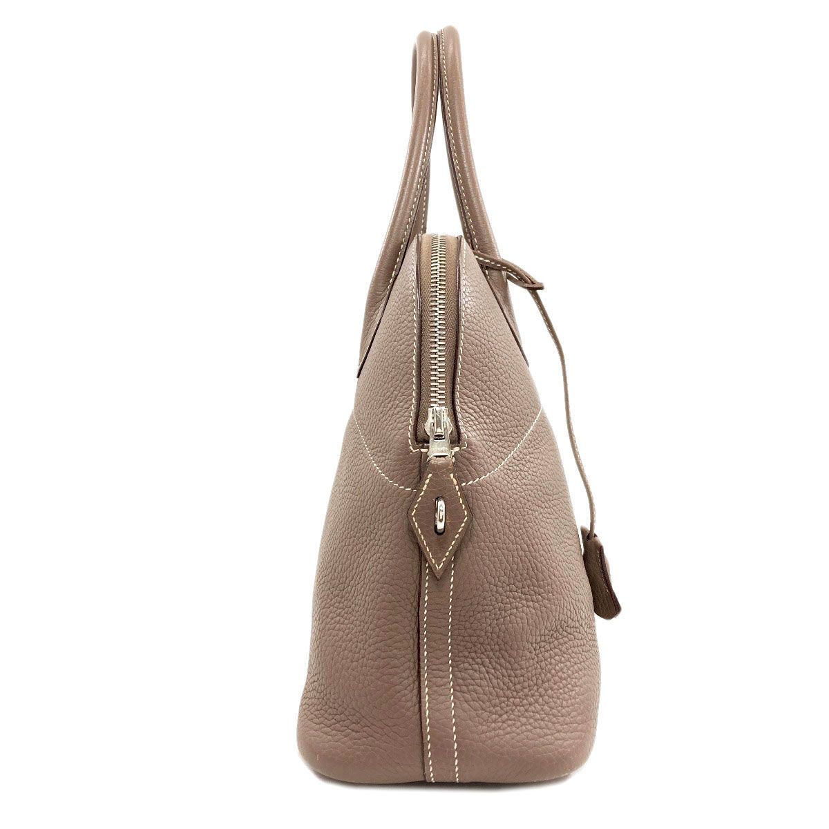 Hermes Bolide 31 Etoupe Silver Handbag Taurillon — view 3