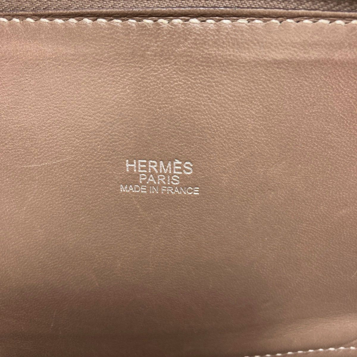 Hermes Bolide 31 Etoupe Silver Handbag Taurillon — view 6