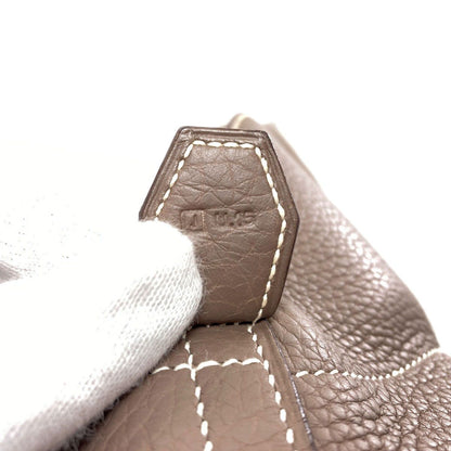 Hermes Bolide 31 Etoupe Silver Handbag Taurillon — view 7