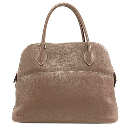 Hermes Bolide 31 Etoupe Silver Handbag Taurillon — view 2