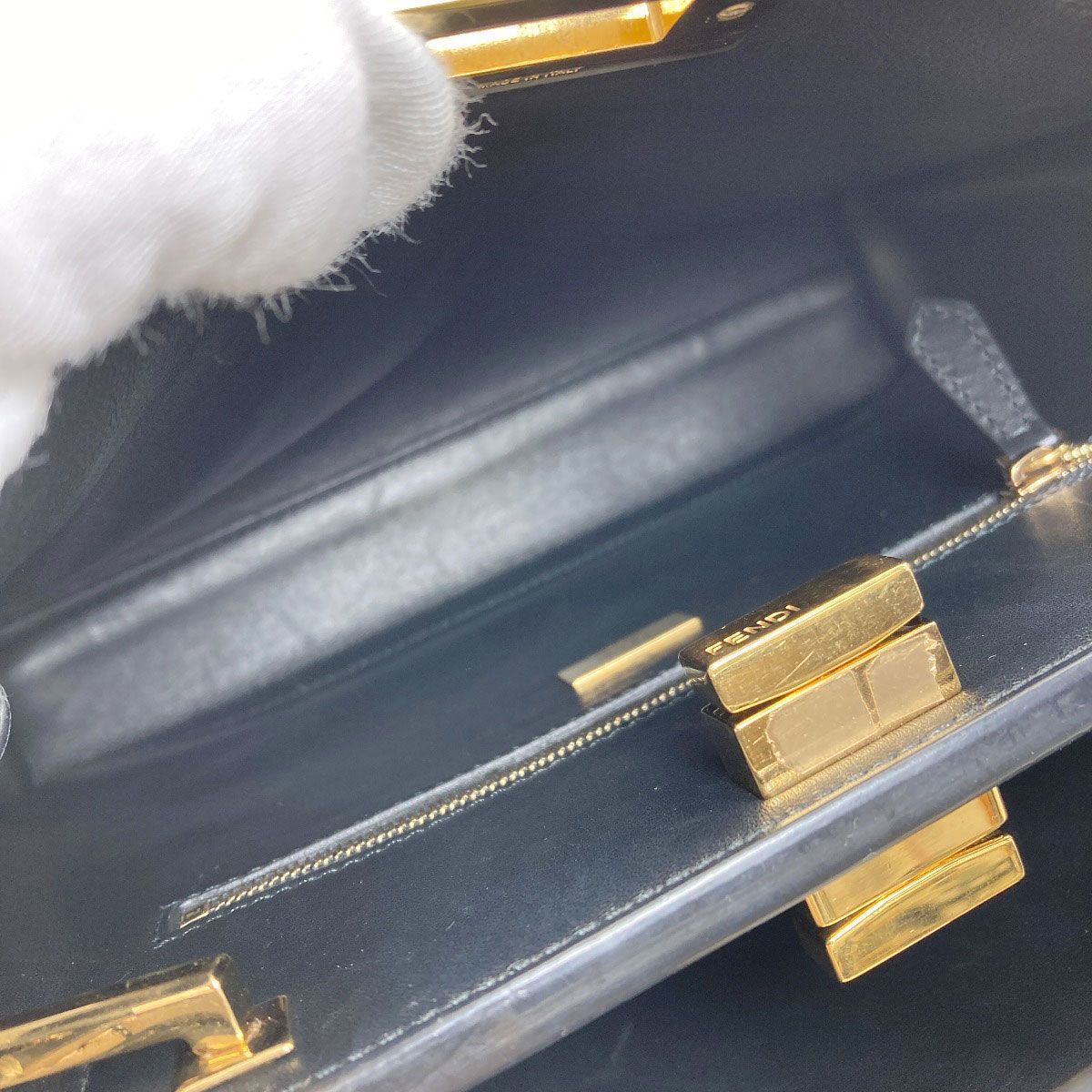 Fendi Peekaboo Essential 2-Way Handbag Calf — view 5