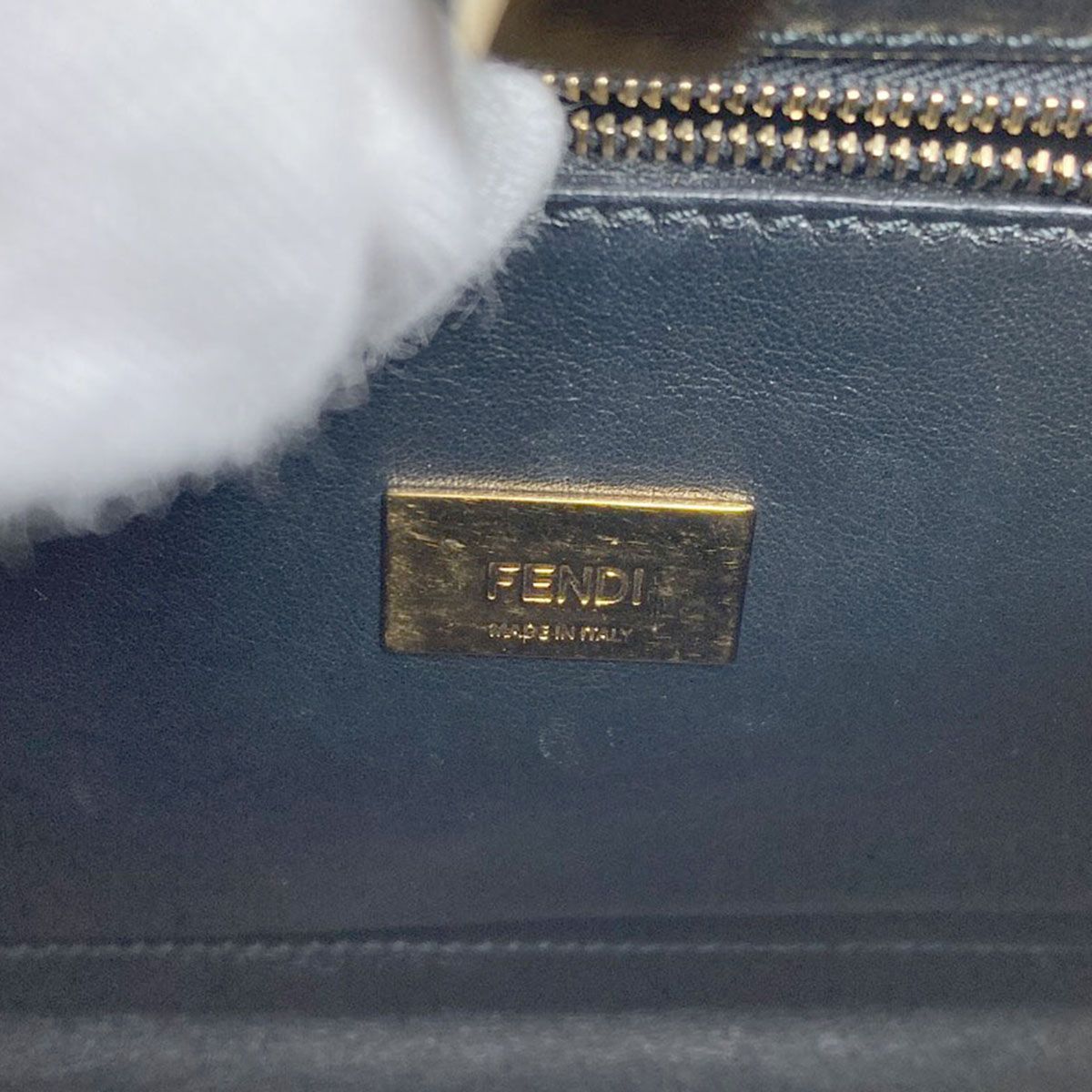 Fendi Peekaboo Essential 2-Way Handbag Calf — view 7