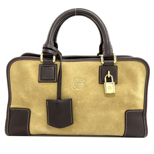 Loewe Amazona Handbag Suede Calf