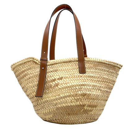 Loewe Basket Tote Raffia Calf — view 2
