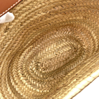 Loewe Basket Tote Raffia Calf — view 5