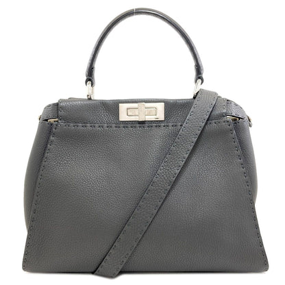 Fendi Peekaboo Selleria 2-Way Handbag Calf