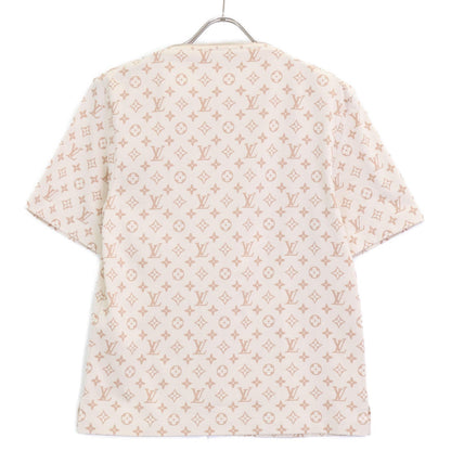 Louis Vuitton Beige Monogram Zip T-Shirt XS — view 2