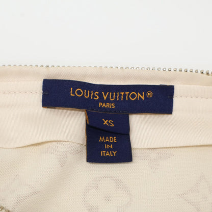 Louis Vuitton Beige Monogram Zip T-Shirt XS — view 3