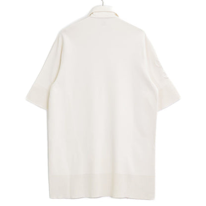 Louis Vuitton Cotton Logo Embossed Mesh Short Sleeve Polo Dress — view 2