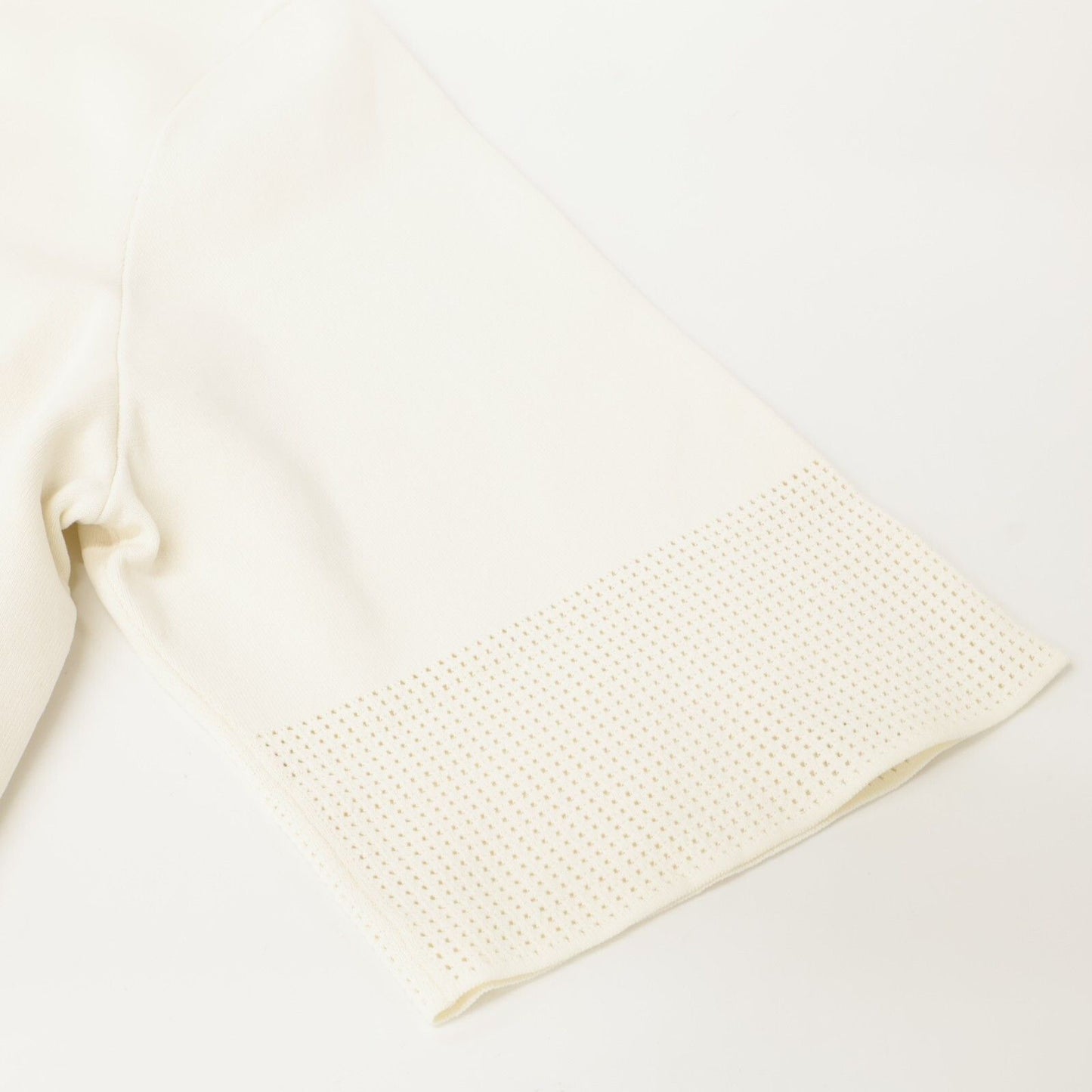 Louis Vuitton Cotton Logo Embossed Mesh Short Sleeve Polo Dress — view 7