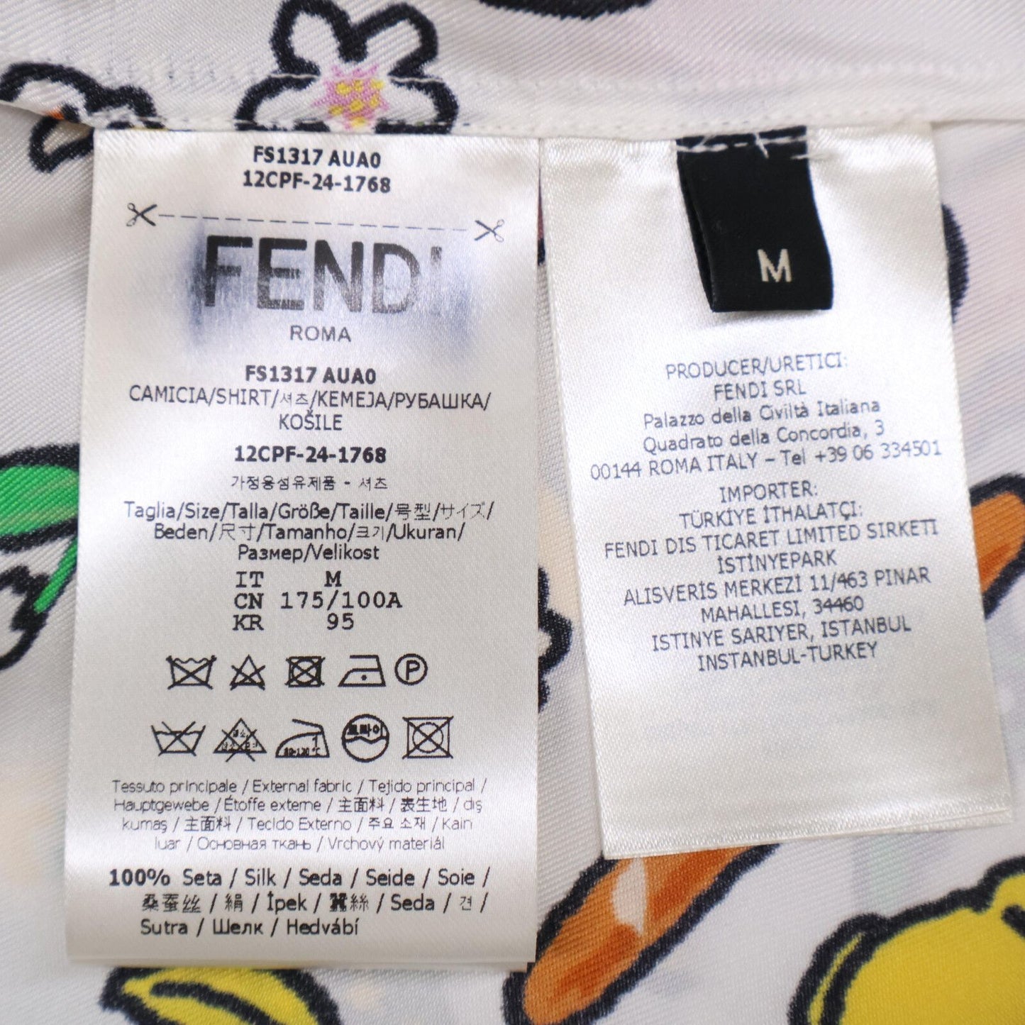 Fendi Similarly Tarout Collaboration Silvia and the Baguette Short Sleeve Shirt — view 5