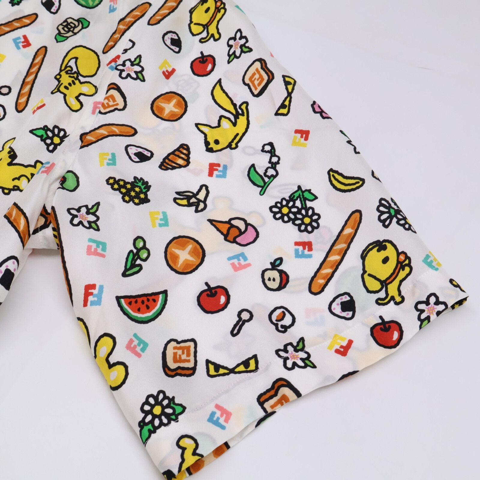 Fendi Similarly Tarout Collaboration Silvia and the Baguette Short Sleeve Shirt — view 7