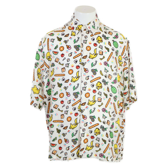 Fendi Similarly Tarout Collaboration Silvia and the Baguette Short Sleeve Shirt