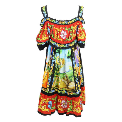 Dolce & Gabbana Majolica Pattern 46 T-Shirt — view 2
