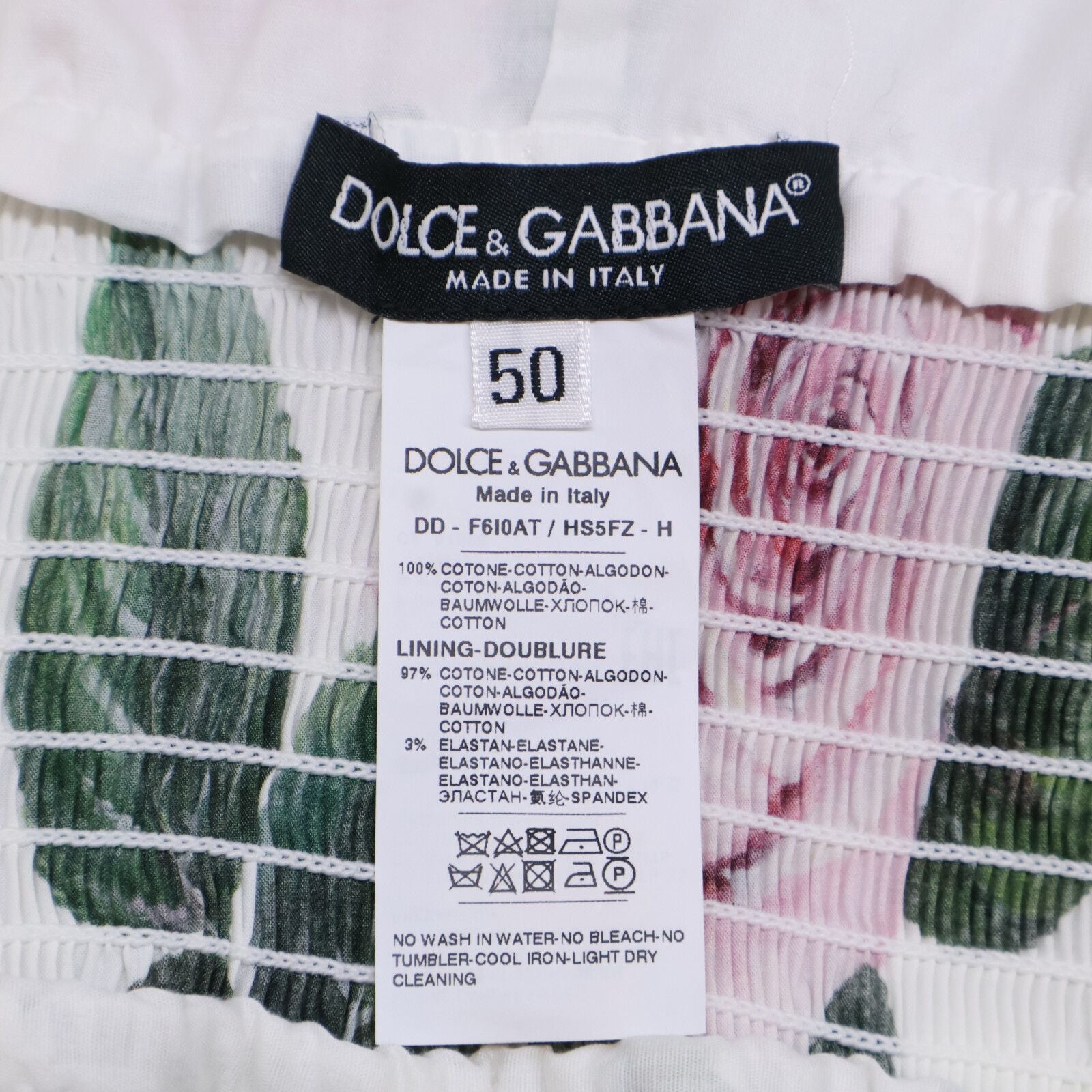 Dolce & Gabbana Flower Print Sleeveless 50 T-Shirt — view 4