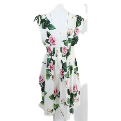 Dolce & Gabbana Flower Print Sleeveless 50 T-Shirt — view 2