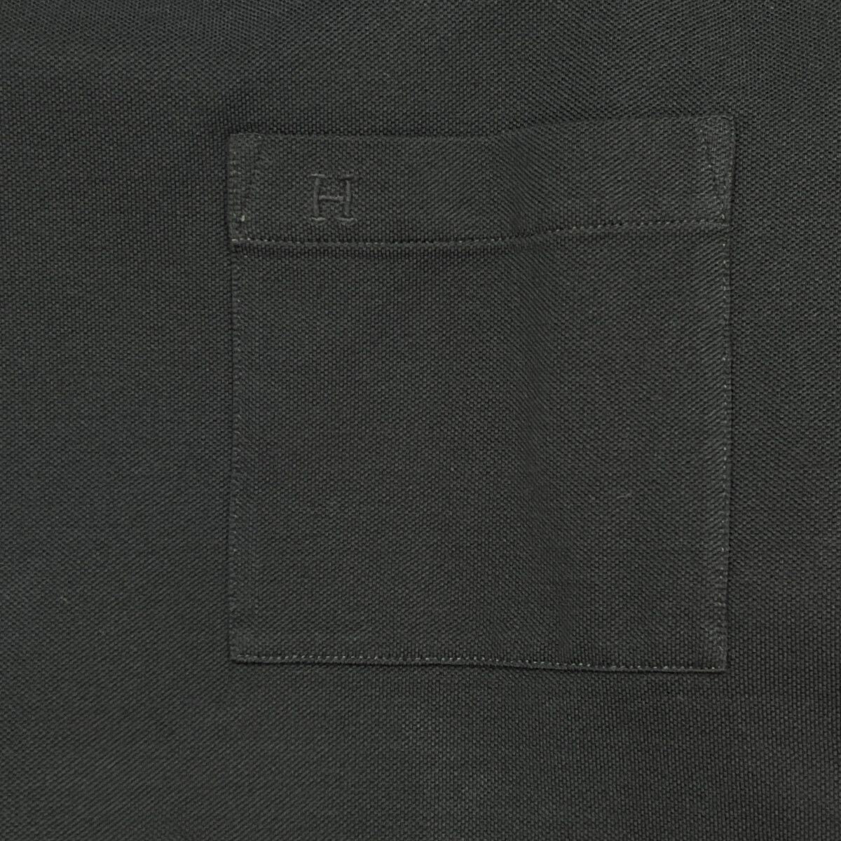 Hermes Navy Cotton Pocket T-Shirt XL — view 6