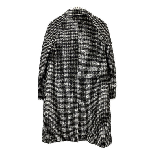 Saint Laurent Paris Vintage Houndstooth Color Coat 34
