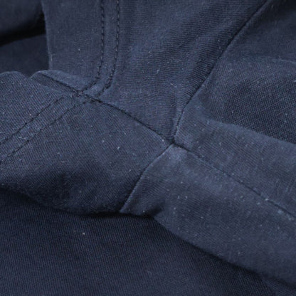 Prada Navy Triangle Logo Crew Neck T-Shirt — view 7