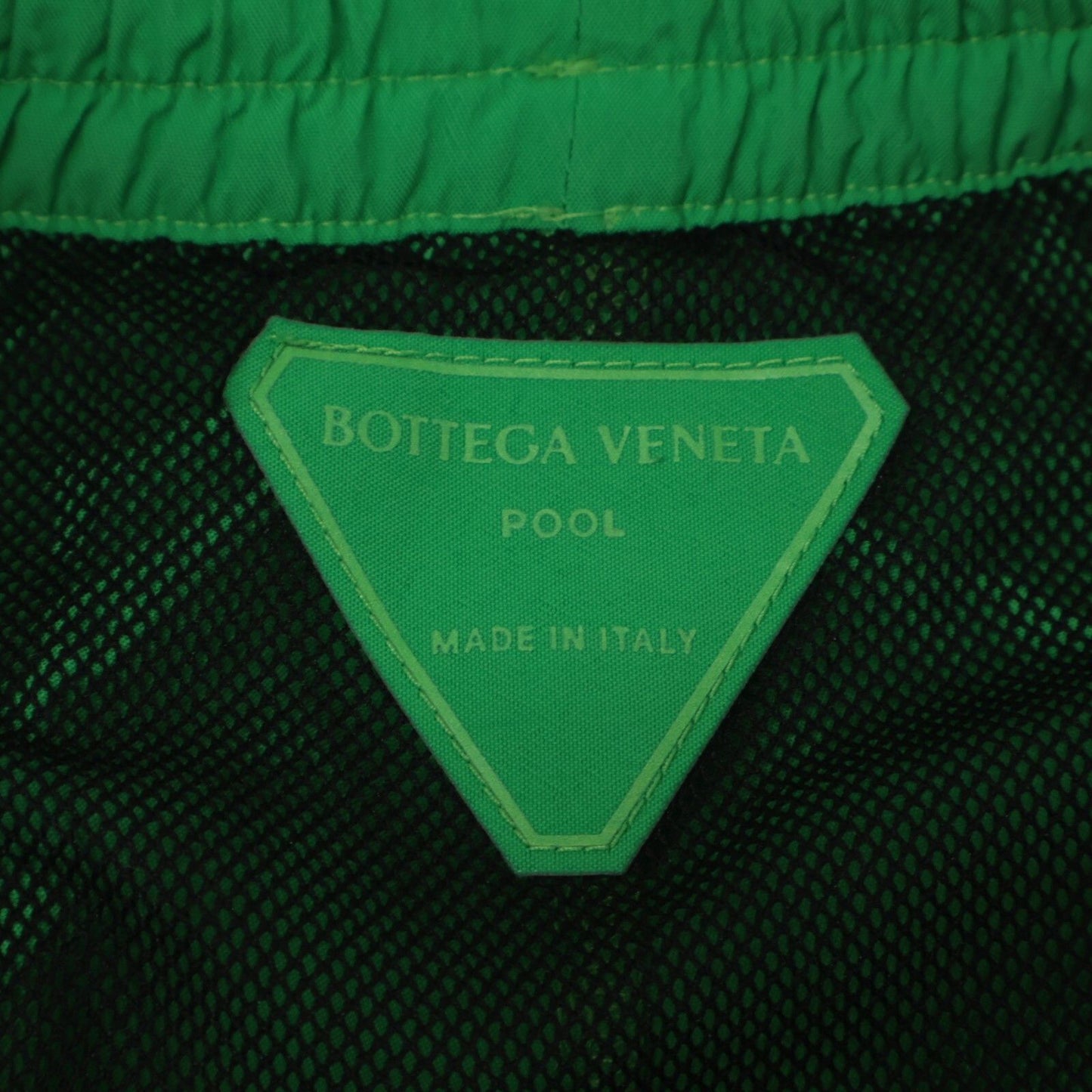 Bottega Veneta Green Intrecciato Swim Shorts XS — view 3