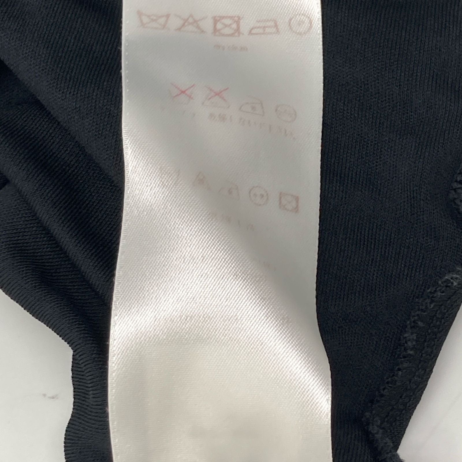 Louis Vuitton Black Monogram Cut Replacement Ribbon Sweater — view 4