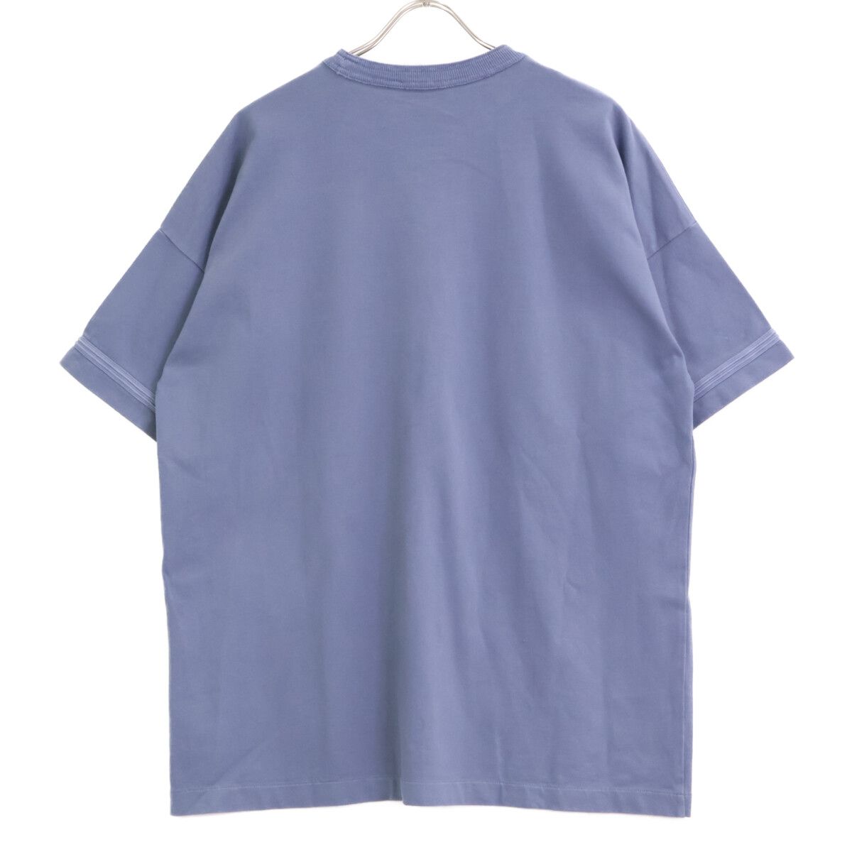 Dior Stone Blue Logo Short Sleeve T-Shirt — view 2