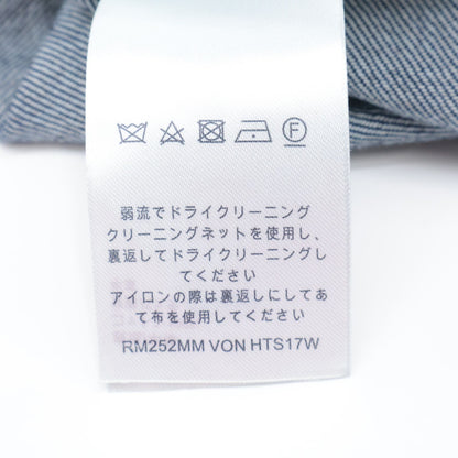 Louis Vuitton MM Von Monogram Short Sleeve Denim Shirt — view 8