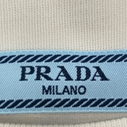 Prada White Green Graphic Print Short Sleeve — view 3
