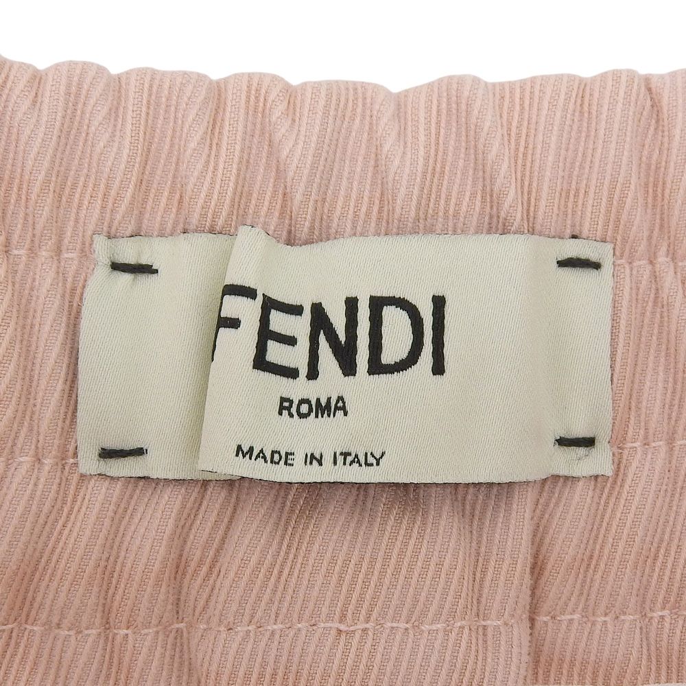 Fendi FF All Over Pattern Shorts Pink — view 4
