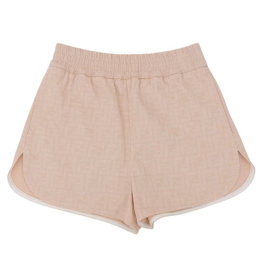Fendi FF All Over Pattern Shorts Pink