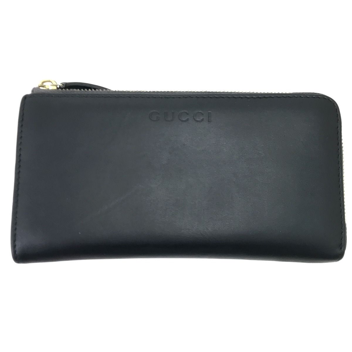 Gucci L-shaped Zipper Wallet Black — view 2