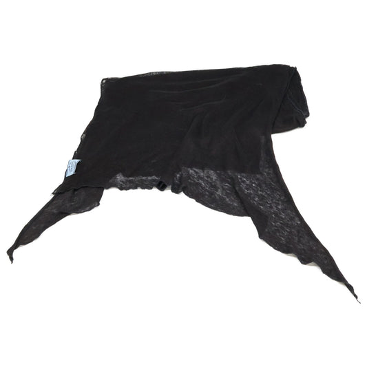 Prada Linen Scarf Black