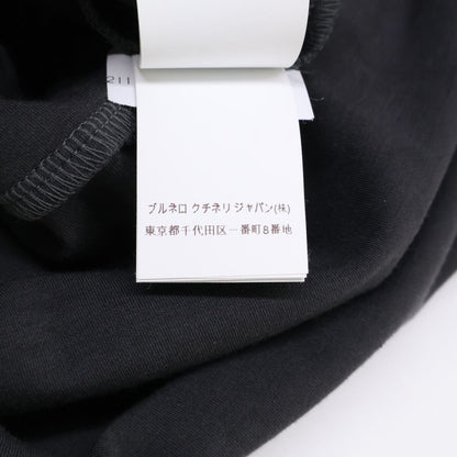 Brunello Cucinelli Gray Short Sleeve Cotton Dress XS — view 5