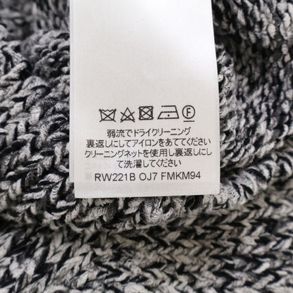 Louis Vuitton Gray Wool Short Sleeve Knit Sweater — view 6