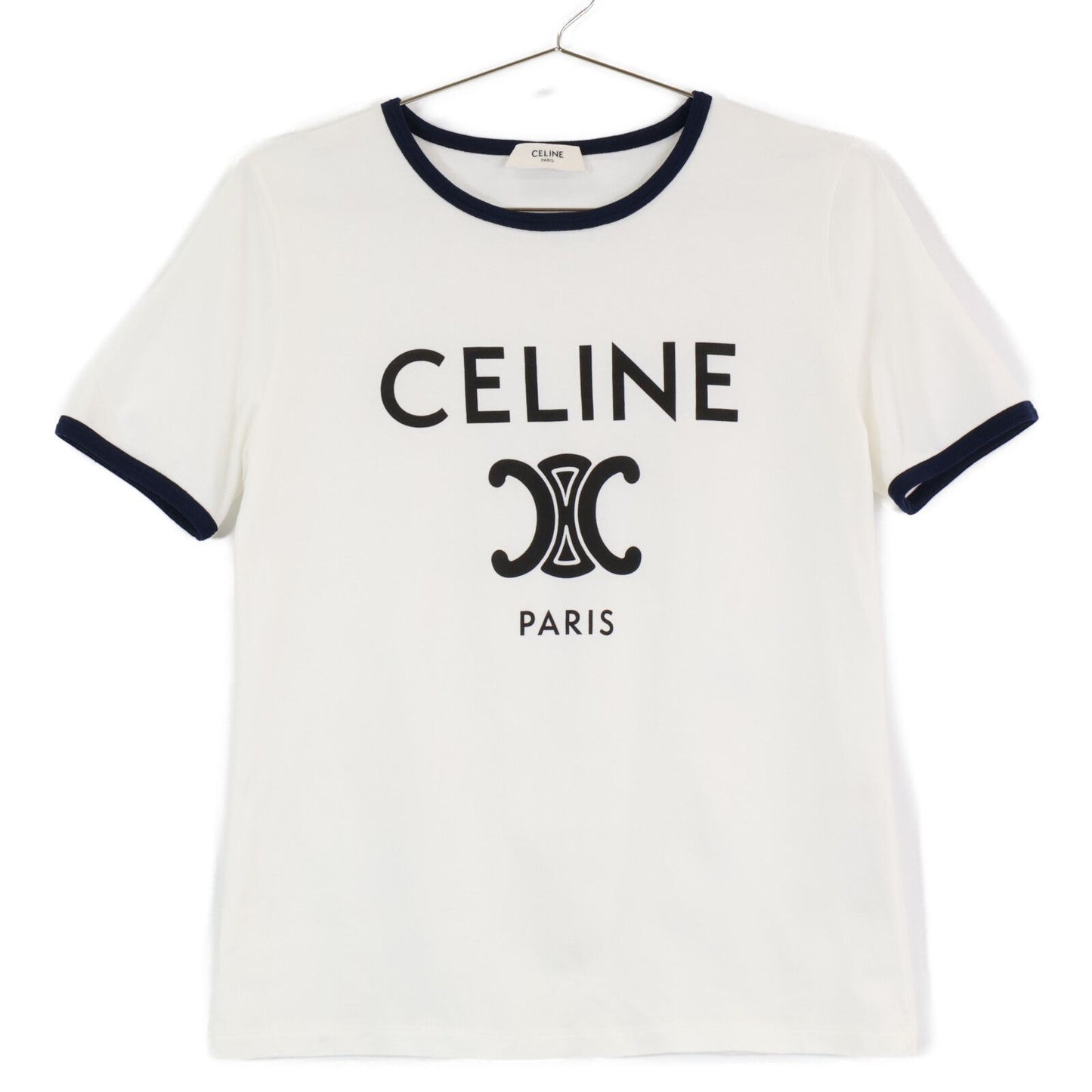 Celine Triomphe Print Short Sleeve T-Shirt