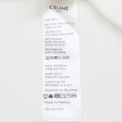 Celine Triomphe Print Short Sleeve T-Shirt — view 5