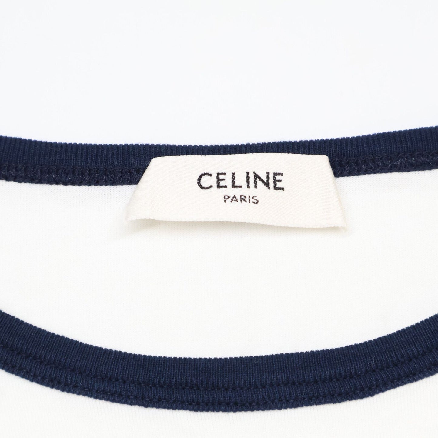 Celine Triomphe Print Short Sleeve T-Shirt — view 3