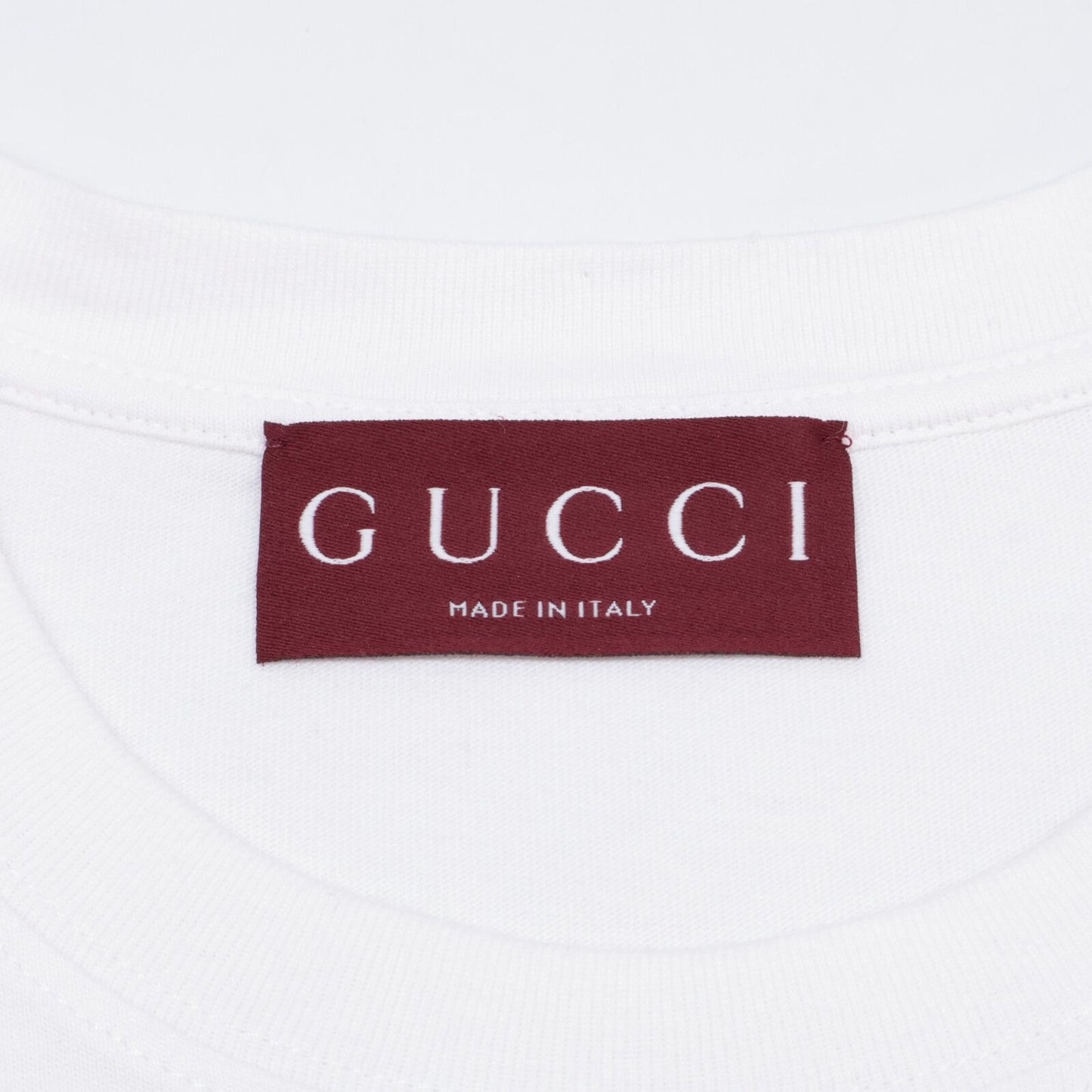Gucci GG Logo Print Short Sleeve T-Shirt — view 3