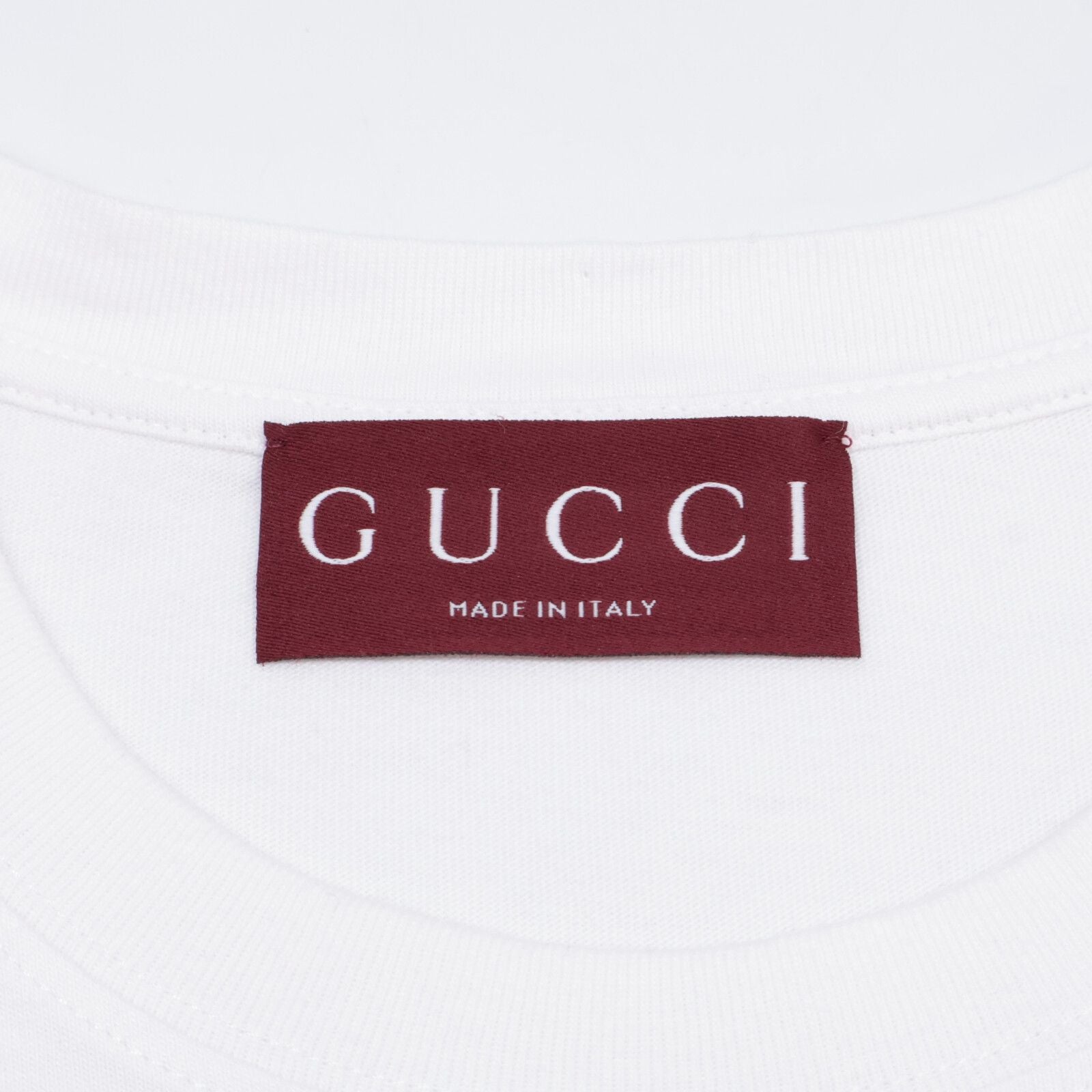 Gucci GG Logo Print Short Sleeve T-Shirt — view 3