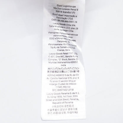 Gucci GG Logo Print Short Sleeve T-Shirt — view 6