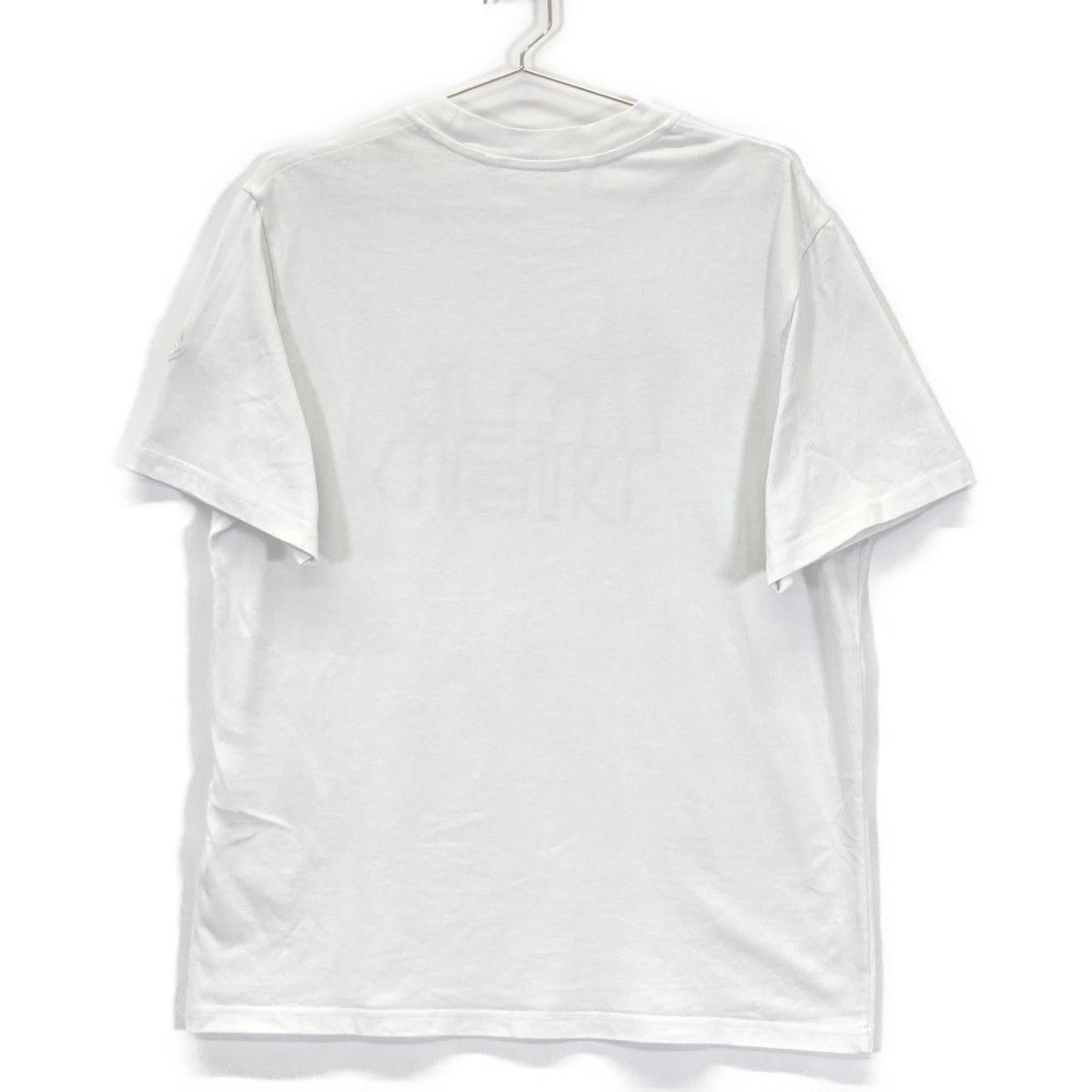 Moncler White Curved Logo S T-Shirt — view 2