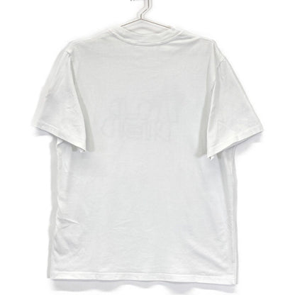 Moncler White Curved Logo S T-Shirt — view 2