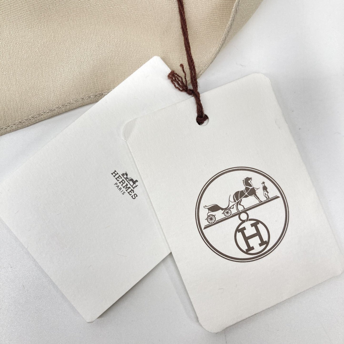 Hermes Silk 100% Sleeveless Blouse 40 — view 9