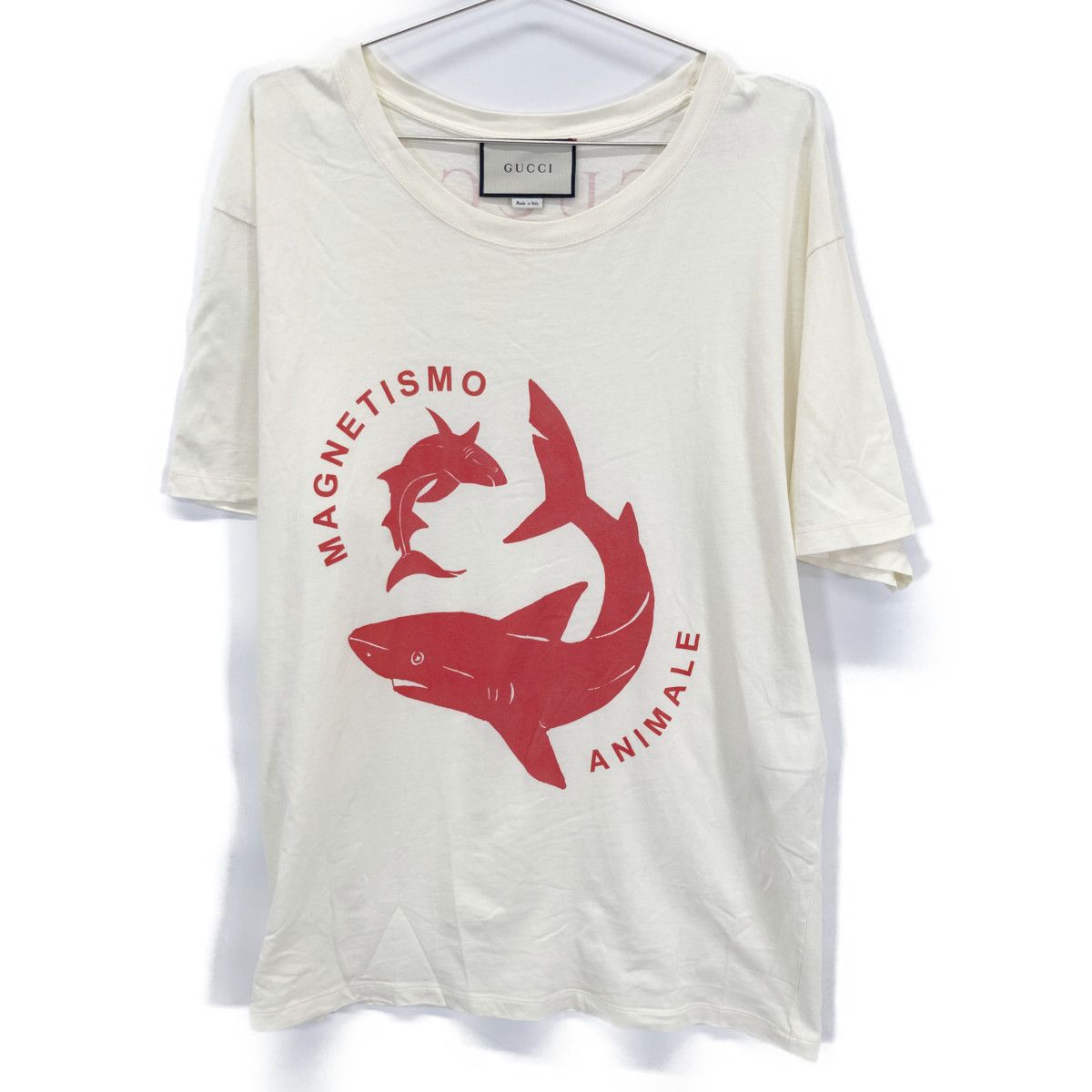 Gucci Ivory Magnetismo Animale T-Shirt